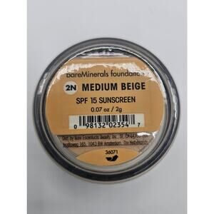 bareMinerals Original Medium Beige SPF 15 Loose Powder Foundation .07oz/2g